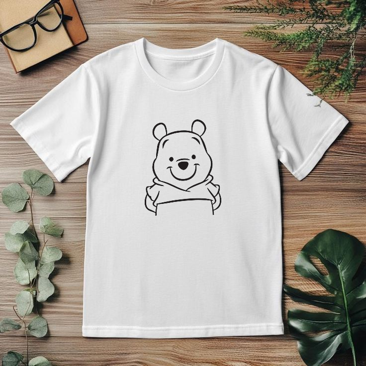 White tee Winnie-the-Pooh