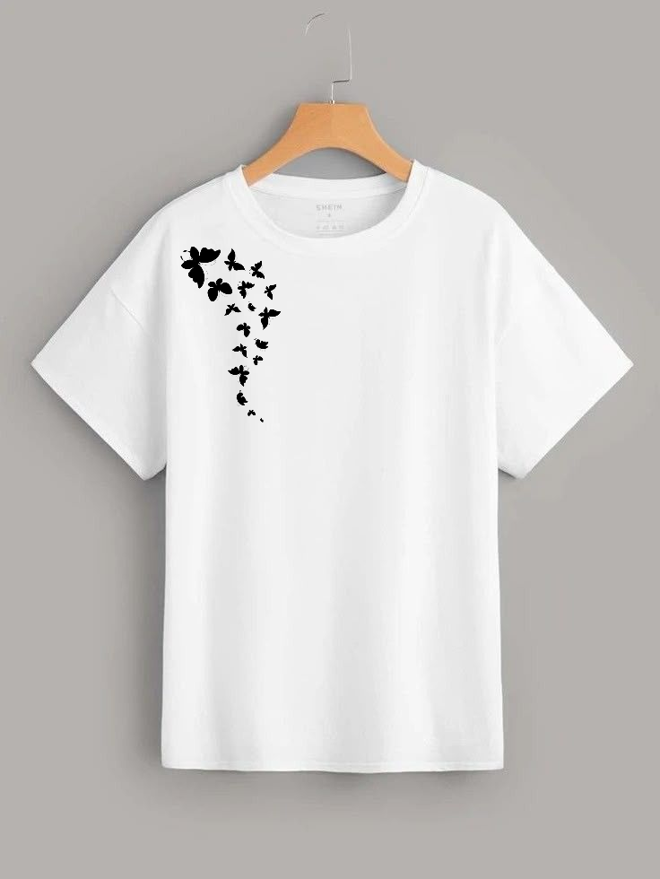 Butterfly White T-Shirt