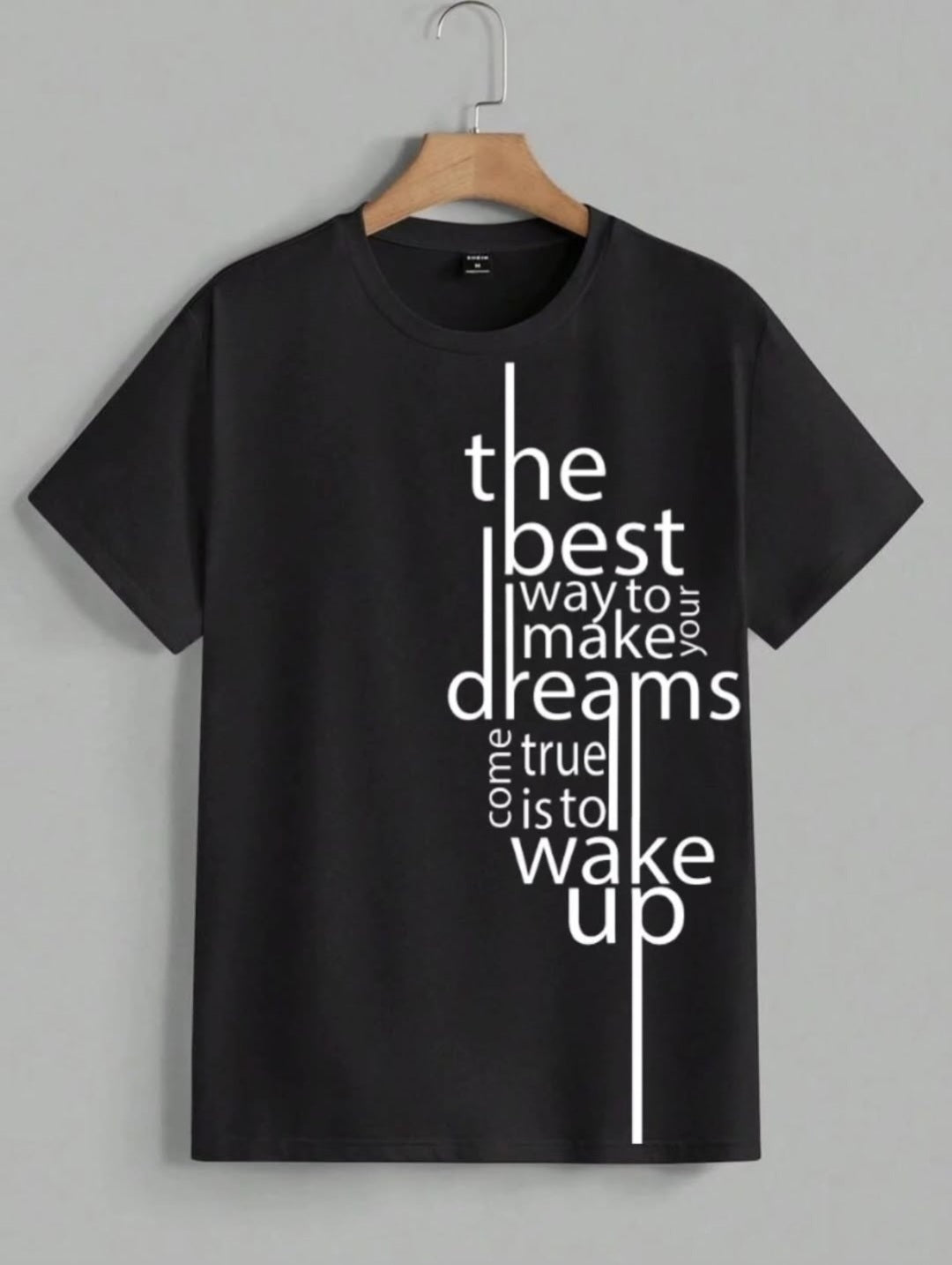 Dreams Black T-Shirt