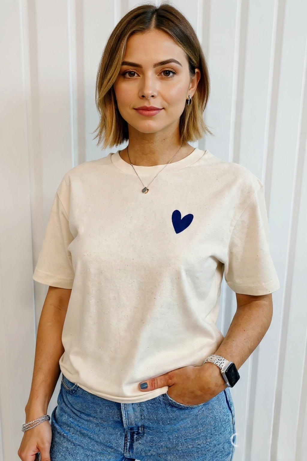 Blue Heart Tshirt