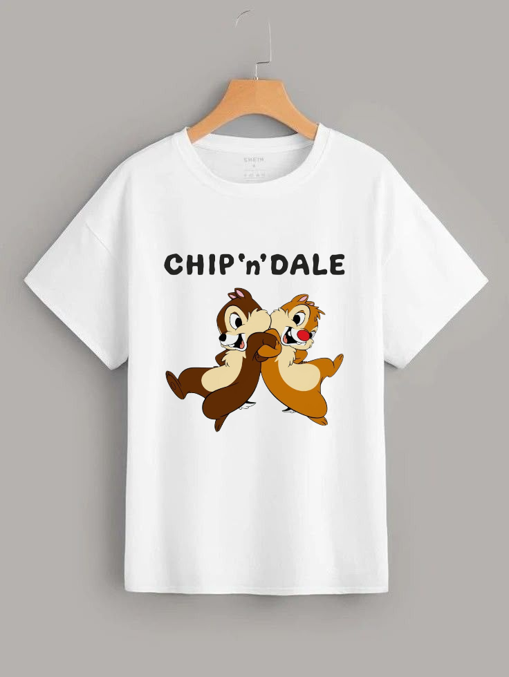 Chip & Dale masti White T-shirts