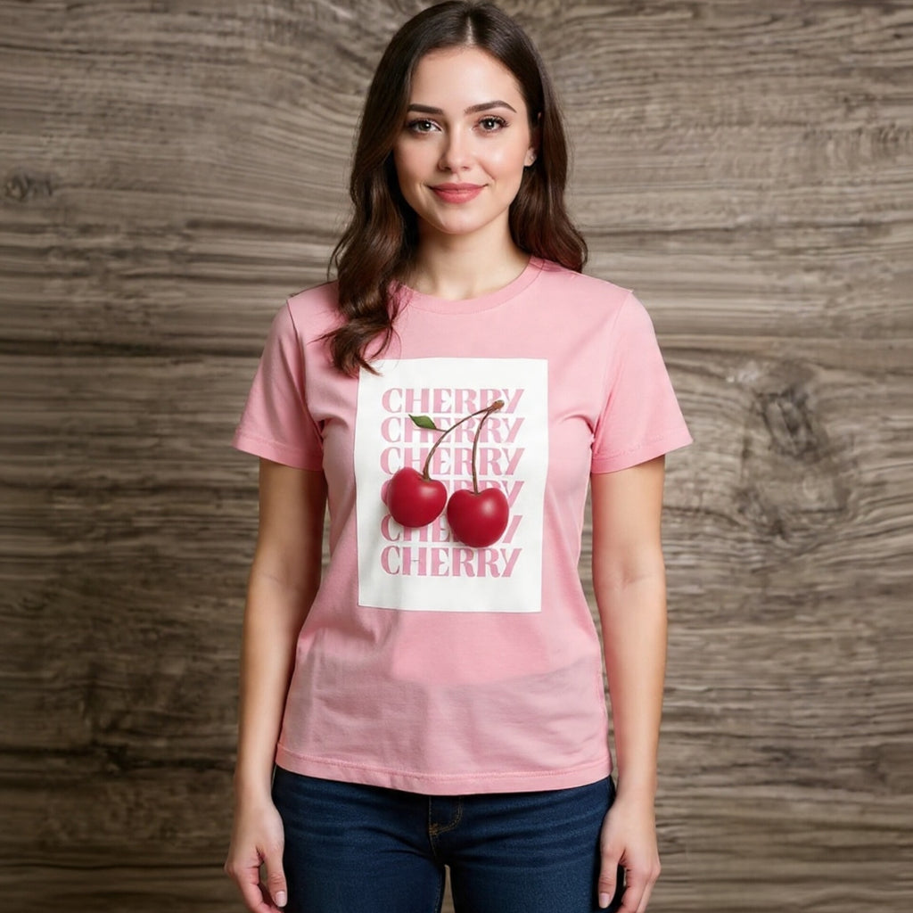 Cherry Pink Tshirts
