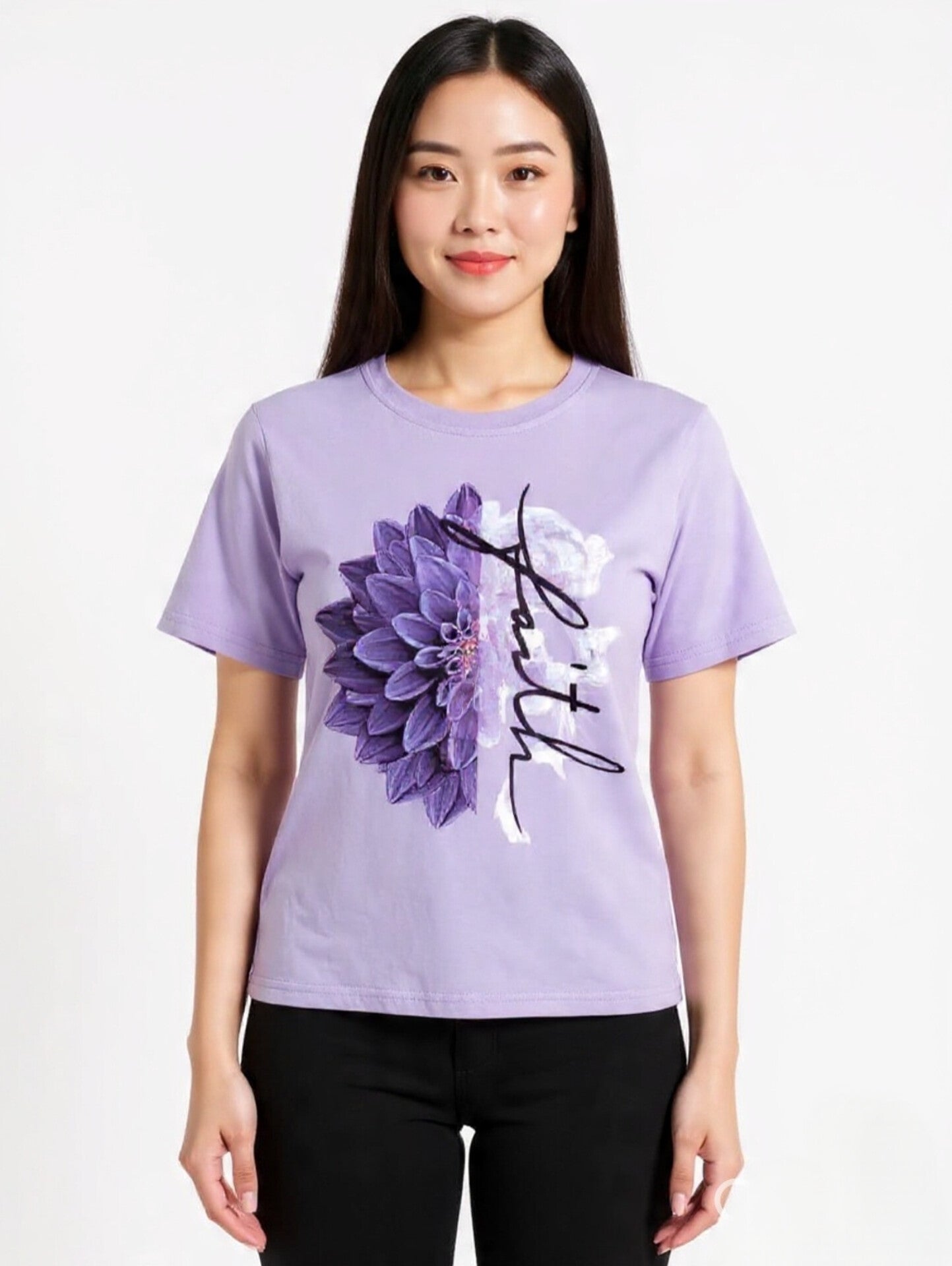 Faith Purple T-Shirts
