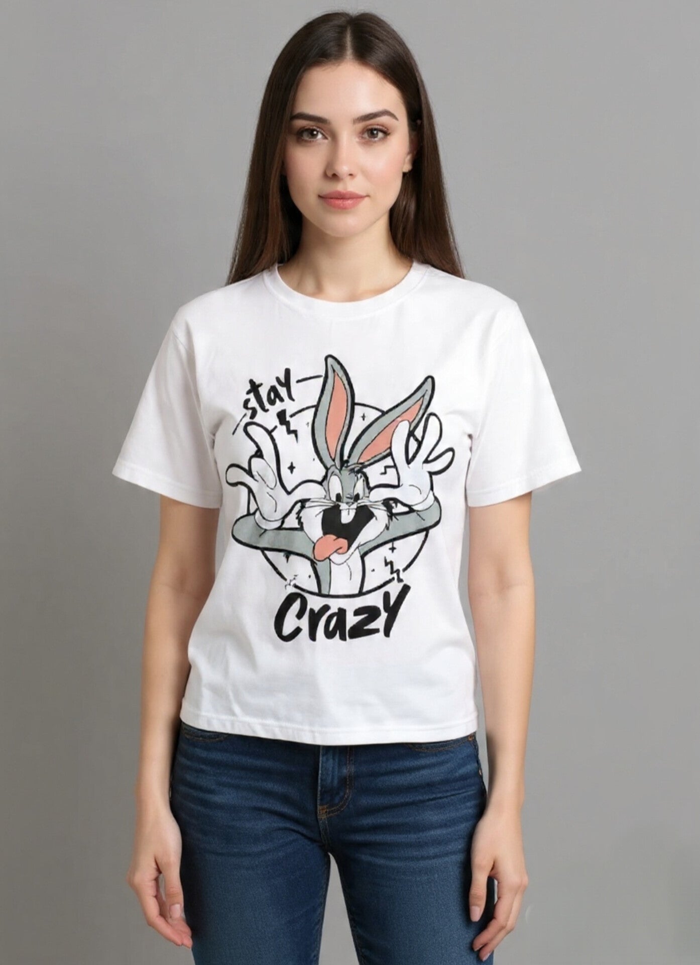 Bug Bunny White Tshirts