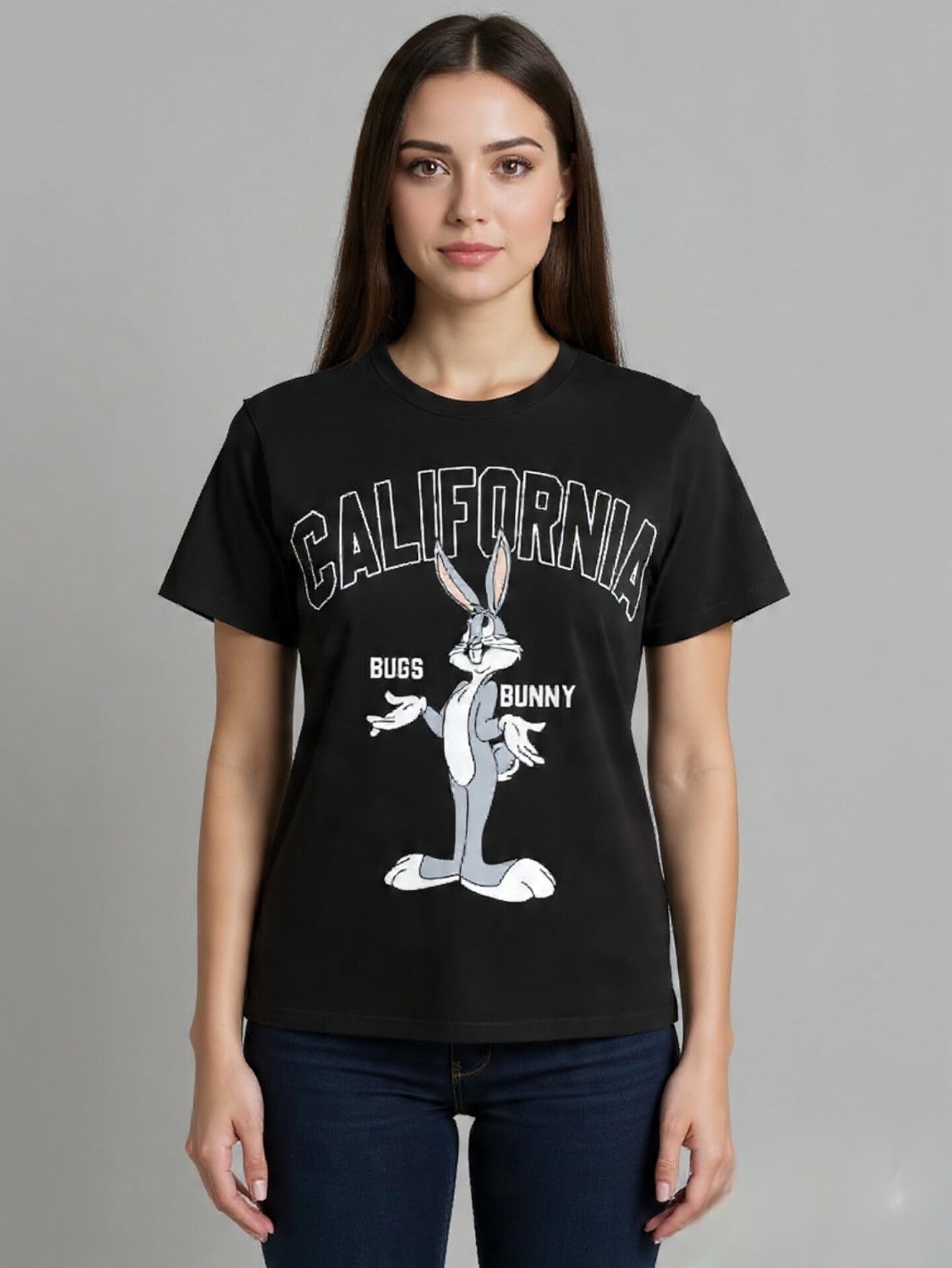 Bunny Black T-Shirt