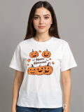 Halloween White T-Shirt
