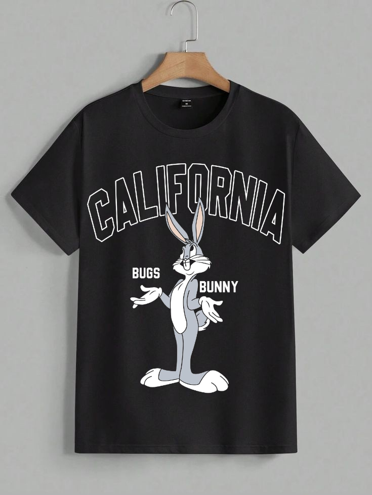 Bunny Black T-Shirt