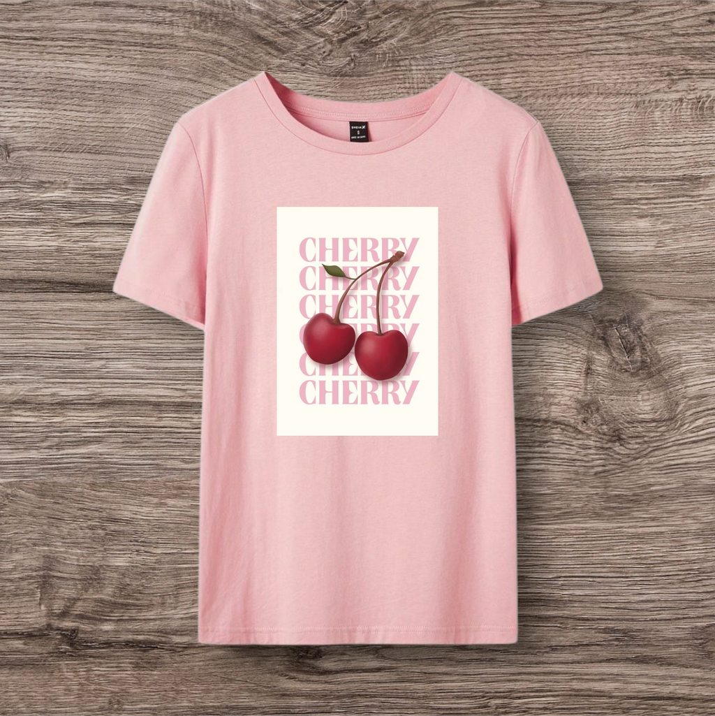 Cherry Pink Tshirts